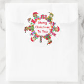 リトルお洒落小妖精や小人フェスティバル ラウンドシール (バッグ)