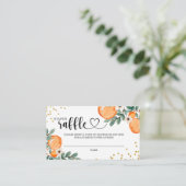 リトルかわいこちゃんおむつラッフルエントリカード エンクロージャーカード (スタンド正面)