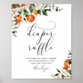 リトルかわいこちゃんおむつラッフルサイン ポスター (正面)