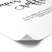 リトルかわいこちゃんおむつラッフルサイン ポスター (角)