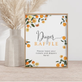 リトルかわいこちゃんおむつラッフルサイン ポスター