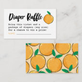 リトルかわいこちゃんおむつラッフルチケットエンクロージャカード エンクロージャーカード (正面/裏面)