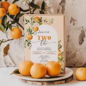 リトルかわいこちゃんかわいい2番目の誕生日パーティー 招待状