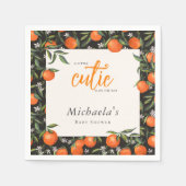 リトルかわいこちゃんがベイビーシャワーに行く スタンダードカクテルナプキン (正面)