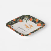 リトルかわいこちゃんがベイビーシャワーに行く ペーパープレート (傾斜あり)