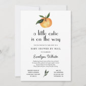 リトルかわいこちゃんがベビーシャワーにメールで行く 招待状 (正面)