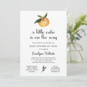 リトルかわいこちゃんがベビーシャワーにメールで行く 招待状 (スタンド正面)