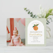 リトルかわいこちゃんが1オレンジ誕生日を回している 招待状 (スタンド正面)