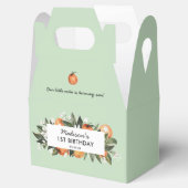 リトルかわいこちゃんが1歳の誕生日のパーティーファを回している フェイバーボックス (オープン)