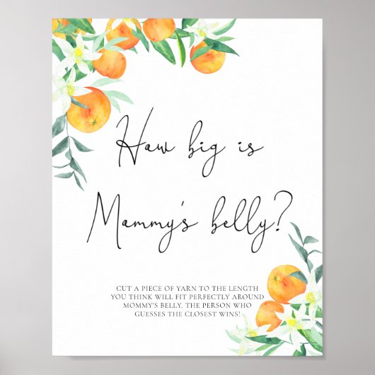 リトルかわいこちゃんどのように大きいママの腹ゲーム ポスター (正面)