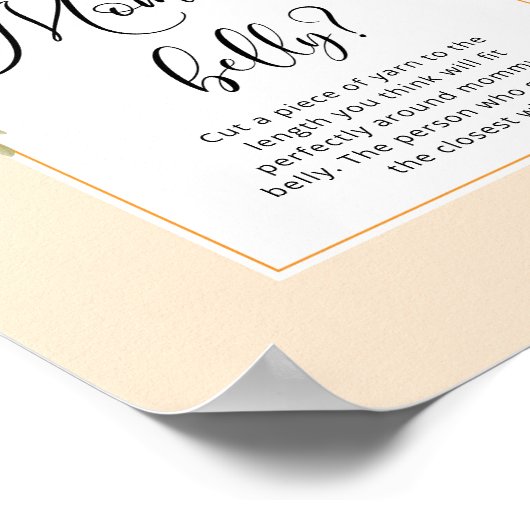 リトルかわいこちゃんどのように大きいママの腹ゲーム ポスター (角)