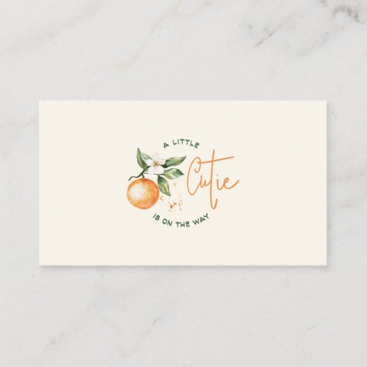 リトルかわいこちゃんどのように大きいmommysベリーゲームカード プレイスカード (裏面)