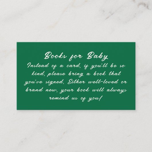 リトルかわいこちゃんの方法レモン柑橘類の赤ちゃんシャワー エンクロージャーカード (正面)