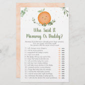 リトルかわいこちゃんの緑の推測Itゲームを言った (正面/裏面)