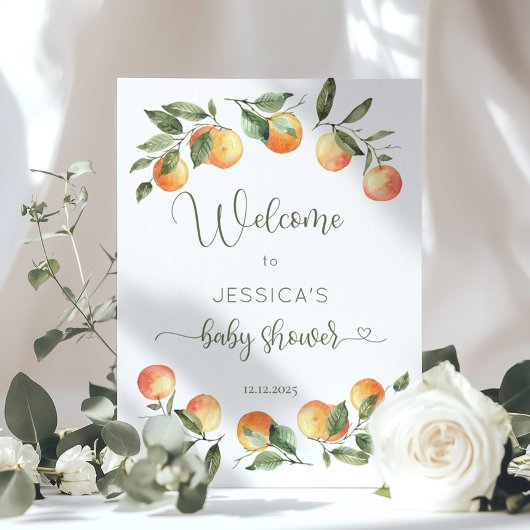 リトルかわいこちゃんの赤ちゃんシャワーへようこそ ポスター