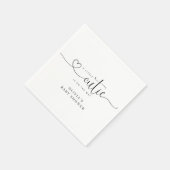 リトルかわいこちゃんの赤ちゃんシャワーナプキン スタンダードカクテルナプキン (角)