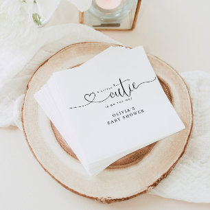 リトルかわいこちゃんの赤ちゃんシャワーナプキン スタンダードカクテルナプキン