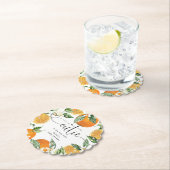 リトルかわいこちゃんは赤ちゃんシャワーの途中にある ペーパーコースター (インサイチュ)