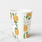 リトルかわいこちゃんは赤ちゃんシャワーの途中にある 紙コップ (右)