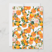 リトルかわいこちゃんは途中ベビーシャワー招待状 招待状 (裏面)