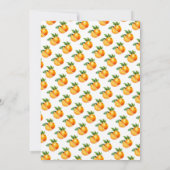 リトルかわいこちゃんは途中ベビーシャワー招待状 招待状 (裏面)