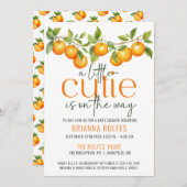 リトルかわいこちゃんは途中ベビーシャワー招待状 招待状 (正面/裏面)