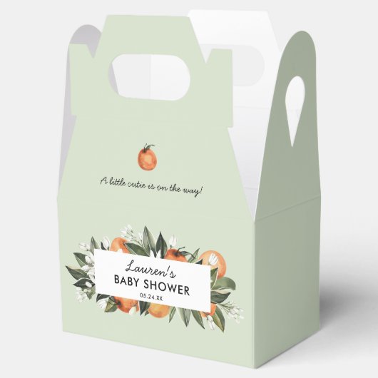 リトルかわいこちゃんは、柑橘系の赤ちゃんシャワーFavの途中にある フェイバーボックス (オープン)