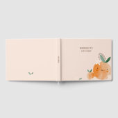 リトルかわいこちゃんはCitrusベビーシャワーの途中にある ゲストブック (全面)