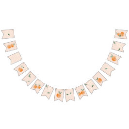 リトルかわいこちゃんはCitrusベビーシャワーの途中にある バンティングフラッグ