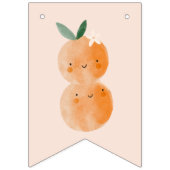 リトルかわいこちゃんはCitrusベビーシャワーの途中にある バンティングフラッグ (第2の旗)