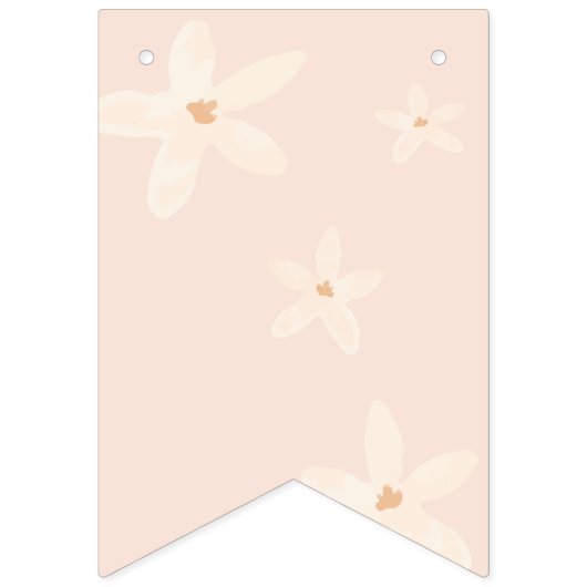 リトルかわいこちゃんはCitrusベビーシャワーの途中にある バンティングフラッグ (第3の旗)