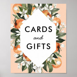 リトルかわいこちゃんをテーマにした赤ちゃんシャワーカードとギフト ポスター