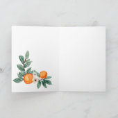 リトルかわいこちゃんを折り畳んだ赤ちゃんシャワーの招待状 招待状 (内部)