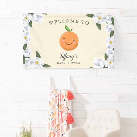 リトルかわいこちゃんイエロークレメンチンフローラ 横断幕 (インサイチュ)