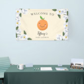 リトルかわいこちゃんイエロークレメンチンフローラ 横断幕 (トレードショー)