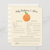 リトルかわいこちゃんイエローベビー予測&アドバイスカード (正面/裏面)