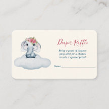 リトルかわいこちゃんエレファントおむつラッフル