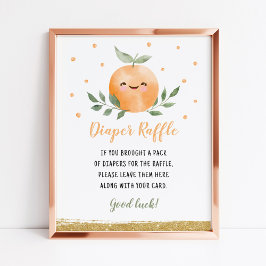 リトルかわいこちゃんオレンジおむつラッフルゲーム