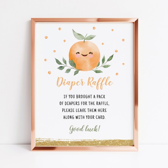 リトルかわいこちゃんオレンジおむつラッフルゲーム (クリエイターアップロード済み)