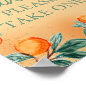 リトルかわいこちゃんオレンジの党の好意を1つ取って下さい ポスター (角)