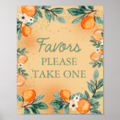 リトルかわいこちゃんオレンジの党の好意を1つ取って下さい ポスター (正面)