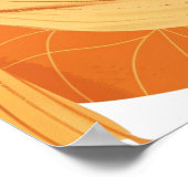 リトルかわいこちゃんオレンジは赤ちゃんシャワーの途中にある ポスター (角)