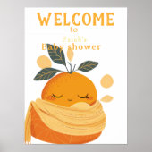 リトルかわいこちゃんオレンジは赤ちゃんシャワーの途中にある ポスター (正面)