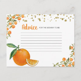 リトルかわいこちゃんオレンジアドバイスカード エンクロージャーカード