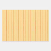 リトルかわいこちゃんオレンジクレメンチンドットベビーシャワー ラッピングペーパーシート (正面3)