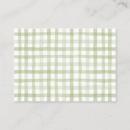 リトルかわいこちゃんオレンジシトラスブックフォーベビー エンクロージャーカード (裏面)