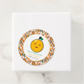 リトルかわいこちゃんオレンジシトラス1st誕生日 フェイバータグ (インサイチュ)