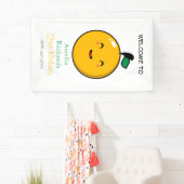 リトルかわいこちゃんオレンジシトラス1st誕生日 横断幕 (インサイチュ)