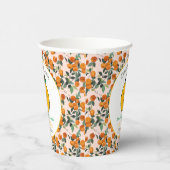 リトルかわいこちゃんオレンジシトラス1st誕生日 紙コップ (右)