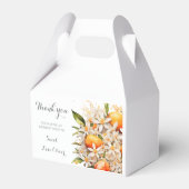 リトルかわいこちゃんオレンジタンジェリンベビーシャワーシトラス フェイバーボックス (裏面サイド)